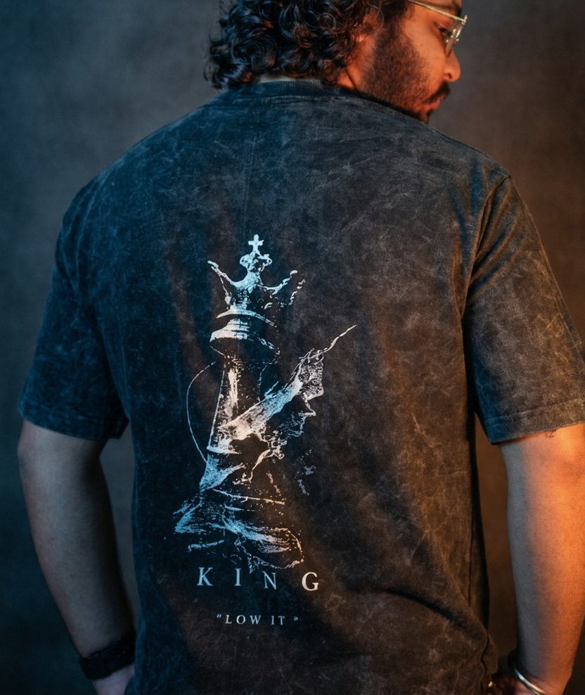 Aesthetic Chess King T-Shirt | CheckmateGen